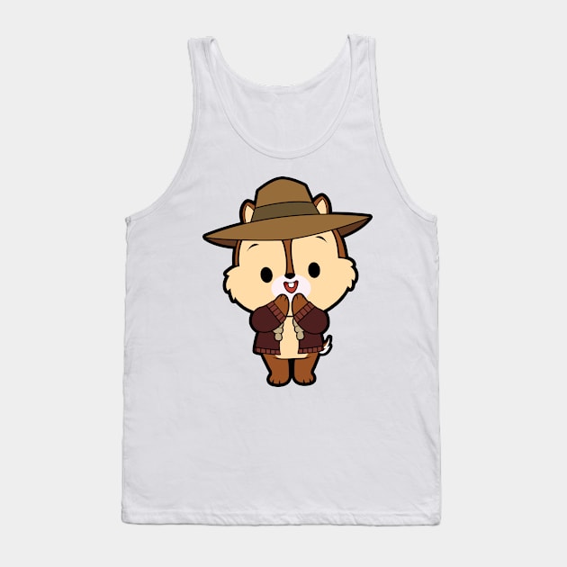 Cute Chip Rescue Rangers Tank Top by untitleddada